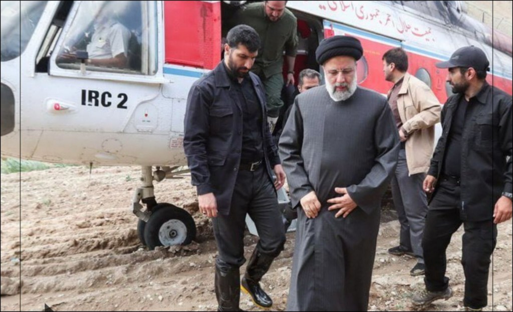 Iran ge Raees dhathuru kurahvamun gendhiya helicopter vettijje