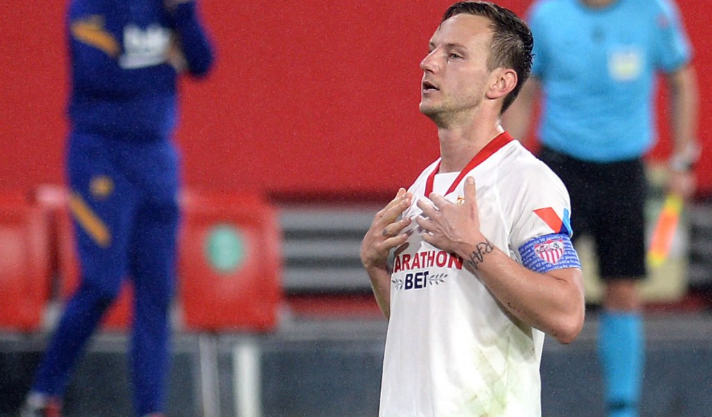 Rakitic Barca kolhah jehi goal aaeku furathama leg Sevilla ah