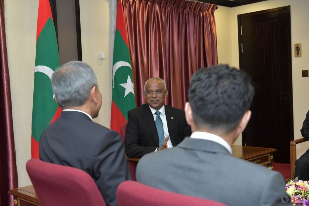 President meets with foreign dignitaries at sidelines of IOC