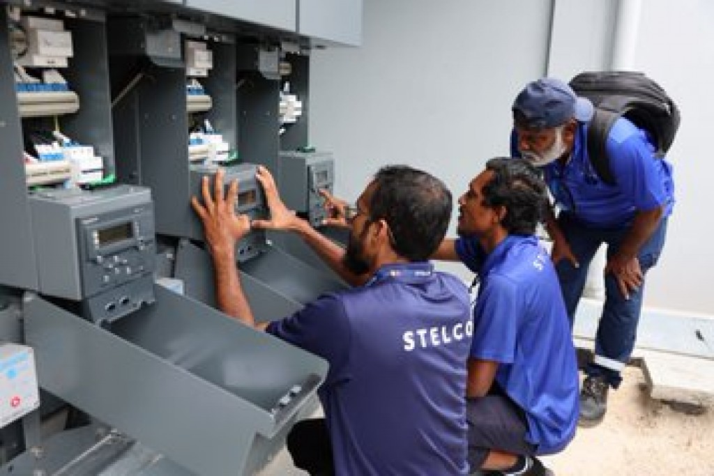 Stelco in Himmafushi gai behetti medium voltage distribiution viuga beynun kuran fashaifi