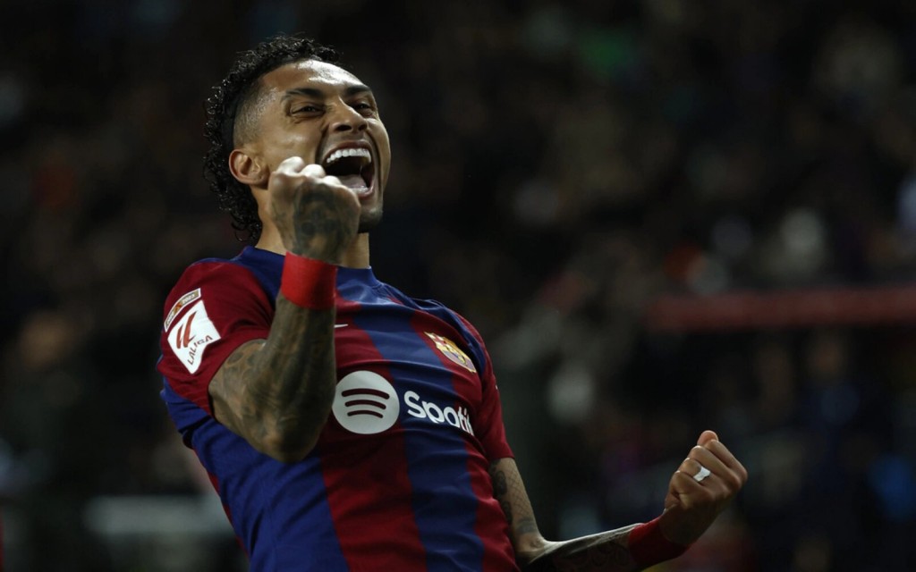 Raphinha ge goal in molhuve, Barca faragu kudakoffi