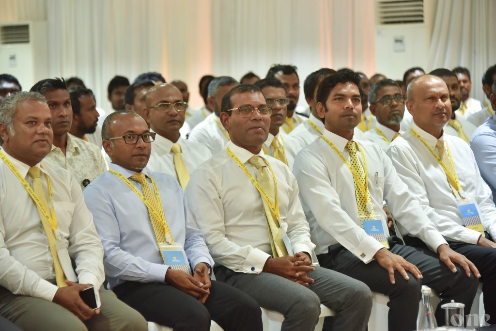 Nasheed: Today, thousands of MDP members are going to demonstrate democracy