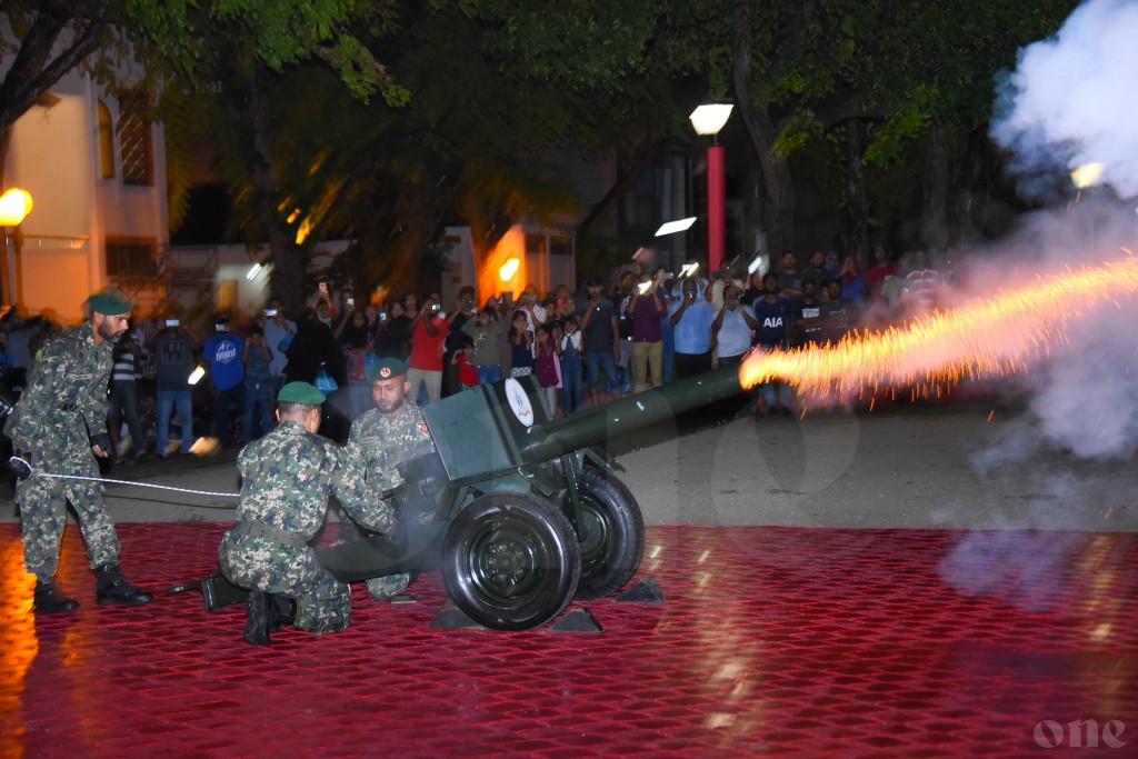 Tourist injured after being hit by a bullet fired during training in Girifushi