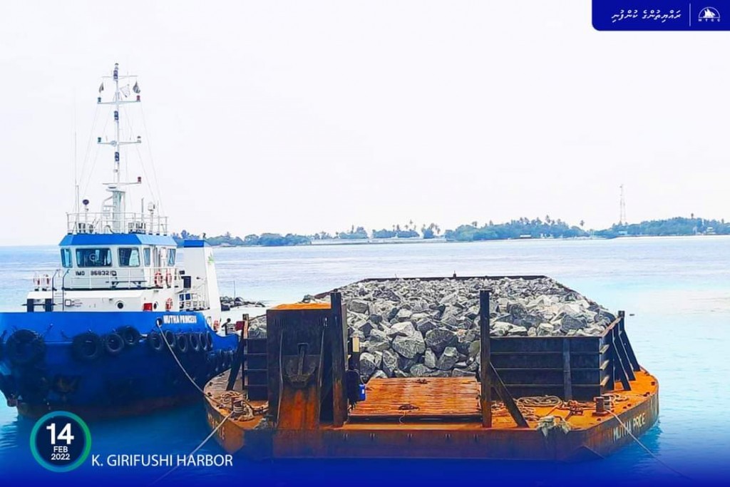 Girifushi Harbor Project moving forward forward