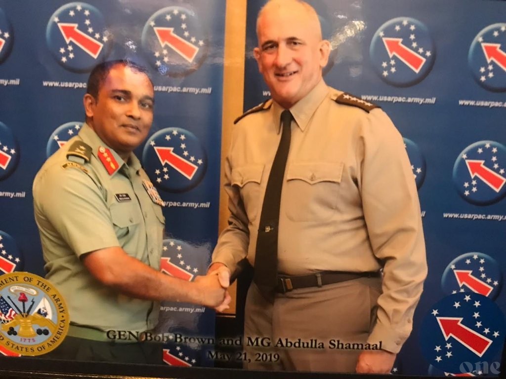Chief of Defence Force meets with US Army Commander