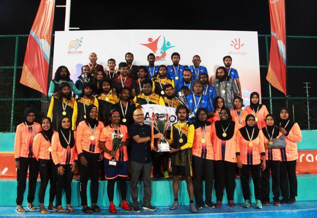 Dhiraagu ge foarigadha ''Descup'' futsal mubaaraiyy nimmaalaifi