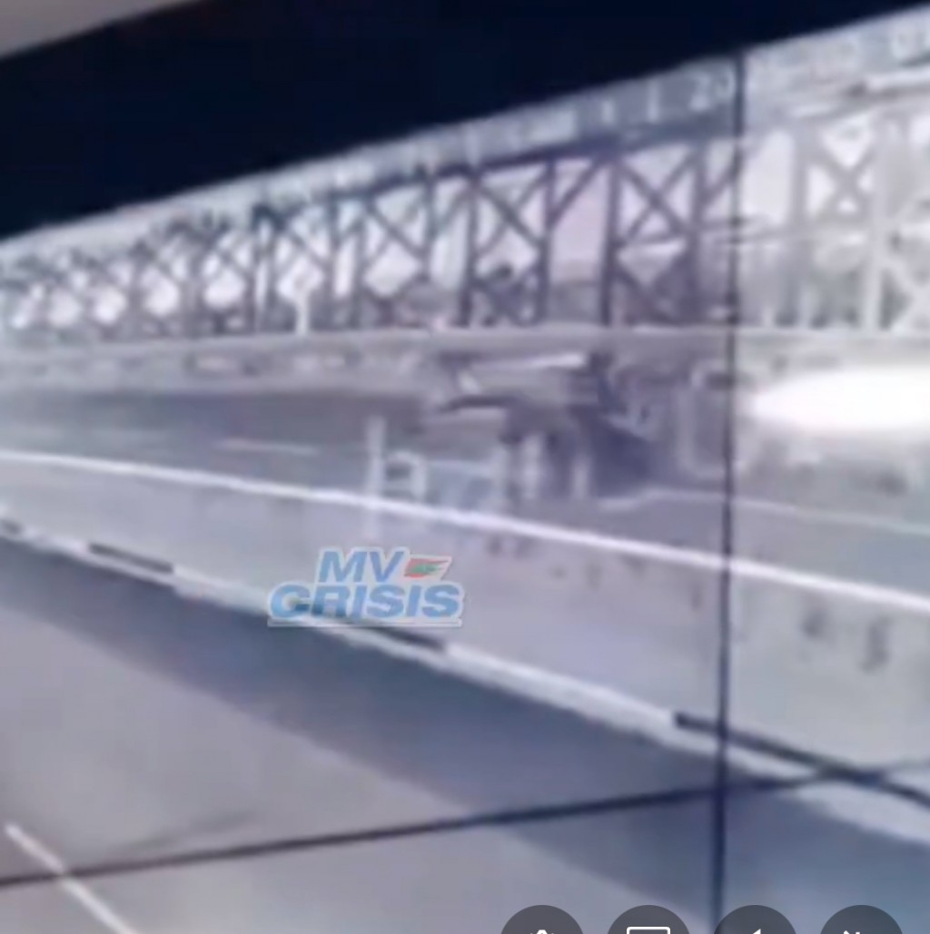 Accident gai maruvi meehaage gaimathin saikaleh dhiya video eh aanmuvejje