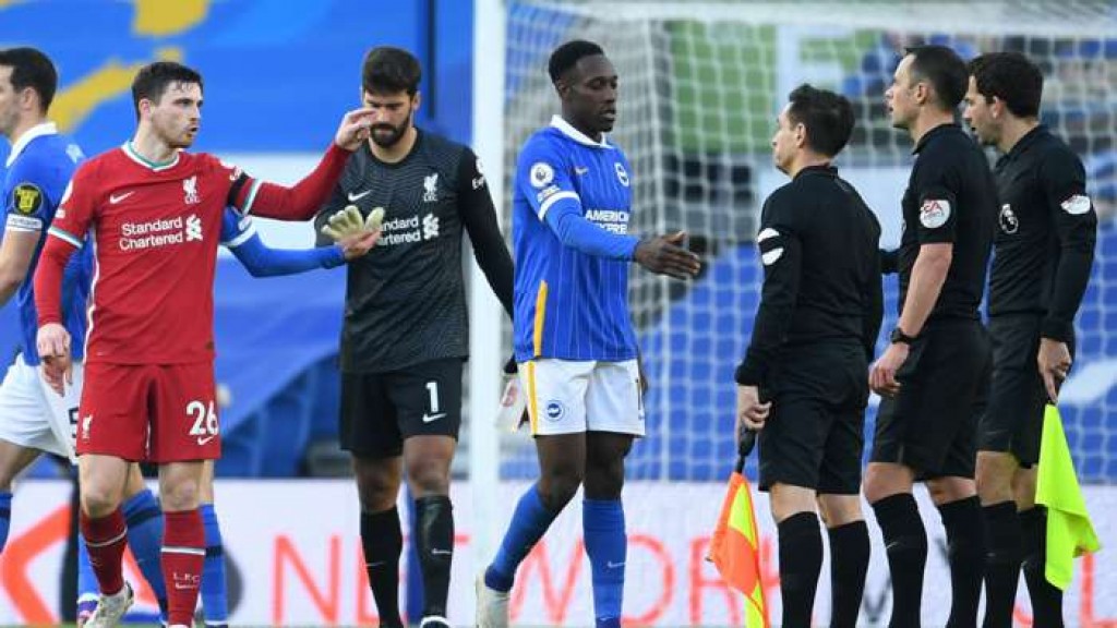 VAR ge drama in Liverpool maayoos kollaifi