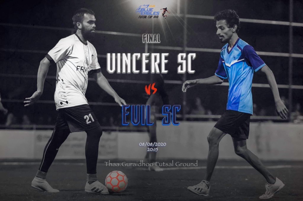 Club blue eagles cup: Final gai enme fahuge champion, Vincere aa dhekolhah Evil mirey nukunnanee