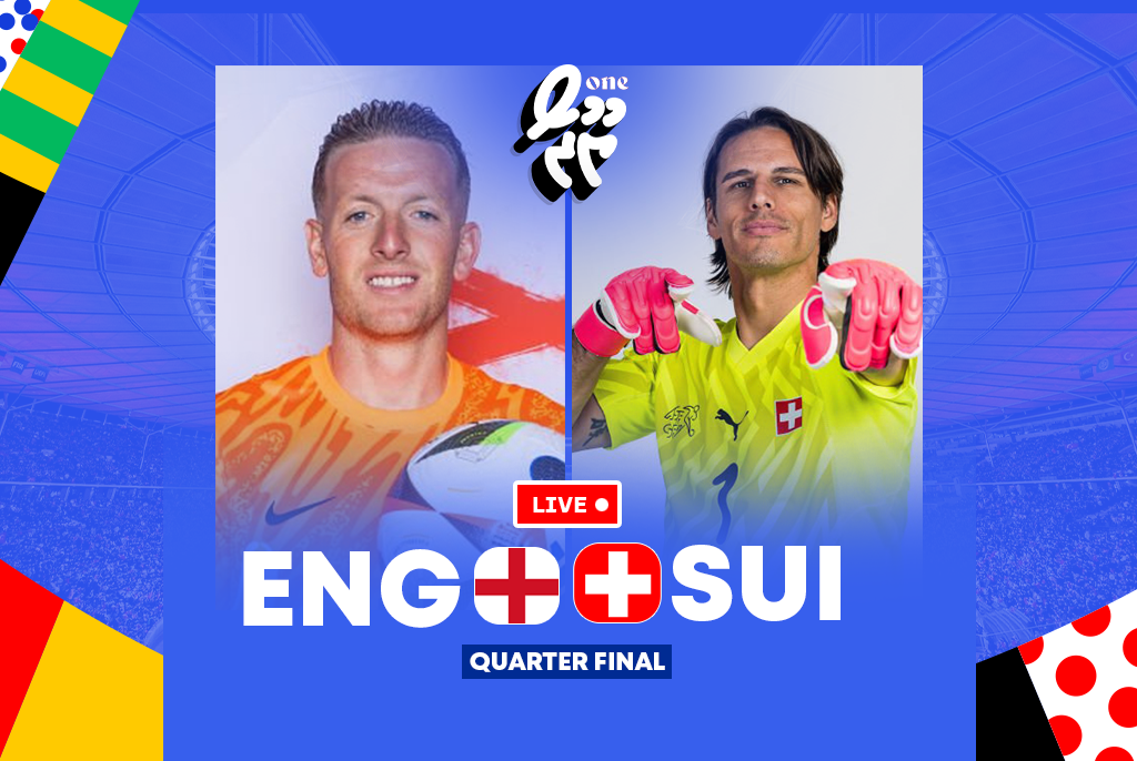EURO 2024: England 1-1 Switzerland (5-3)