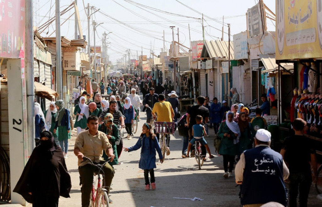 Jordan gai thibi Syria ge refugeennah ehi vumah japan in 2.5 million $ ge ehi eh dheny