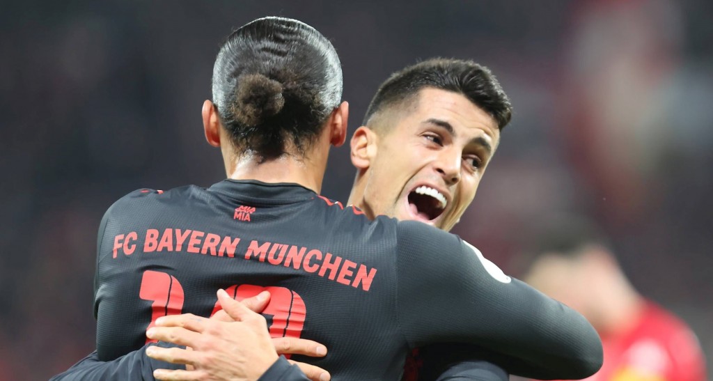 Bayern quarter ah, Cancelo ge feshun rangalhu