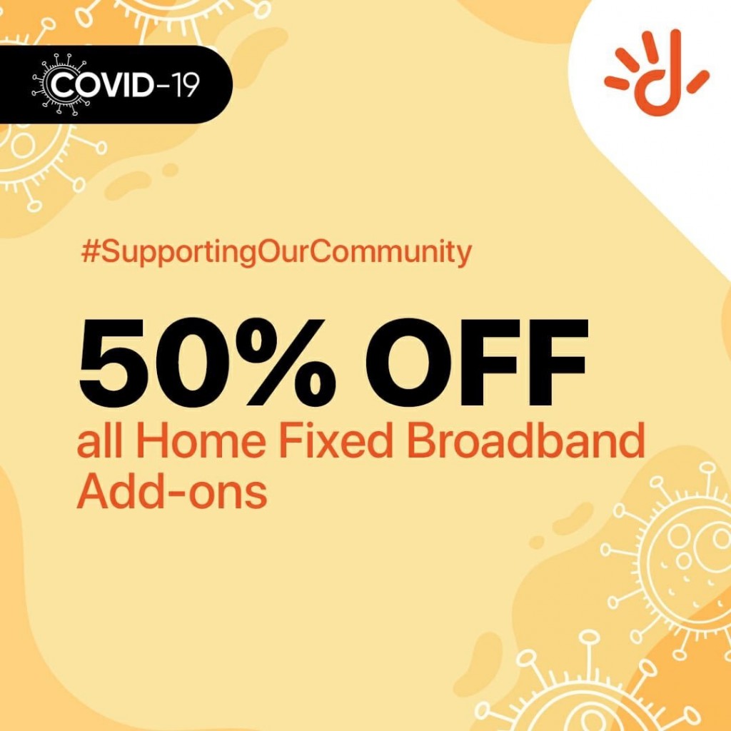 Covid-19: Dhiraagu offers 50 percent off all Fixed Home Broadband Add-ons