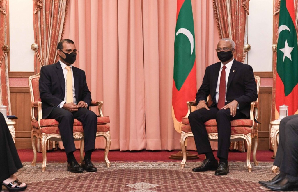 Majilis memberunaai alhugandaa dhekey goiy sarukaarun dhekey gothaa ehgoivaakah nujehey: Majilis Raees