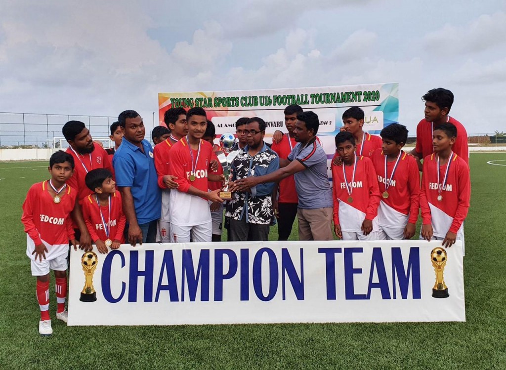 Young star sports ge 16 aharun dhashuge mubaaraaiy: Champion kan Lions FC ah