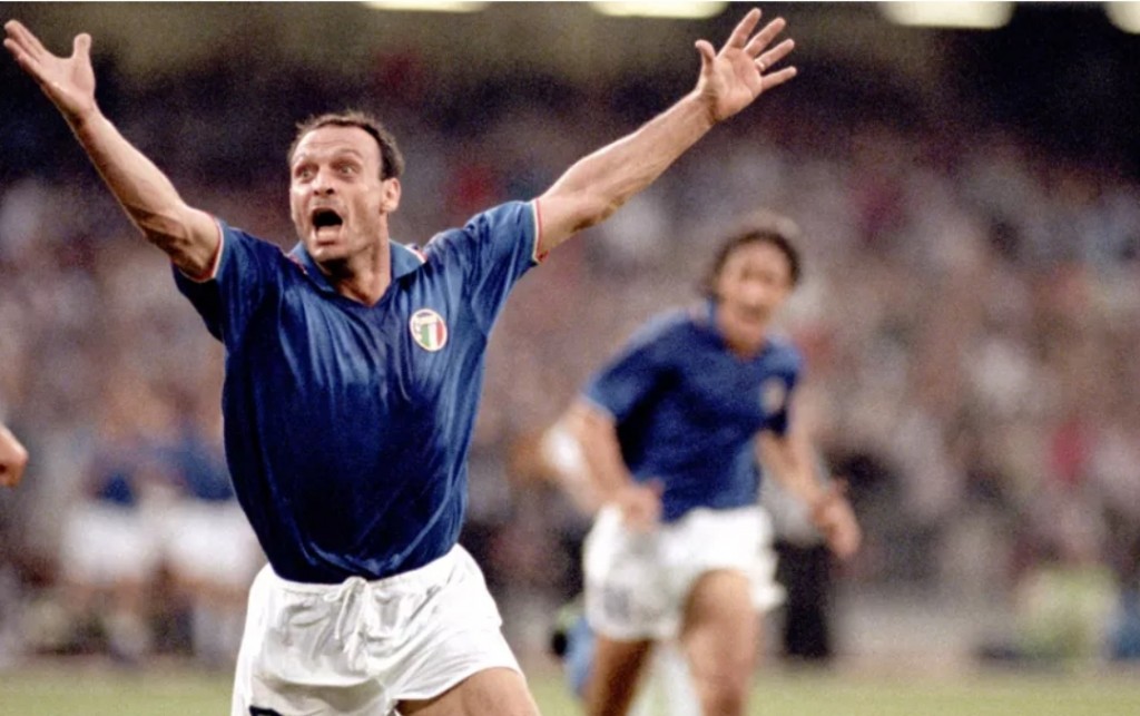 World Cup ge handhaanthakuge therein saiboaniboikeh fadha Salvatore Schillaci