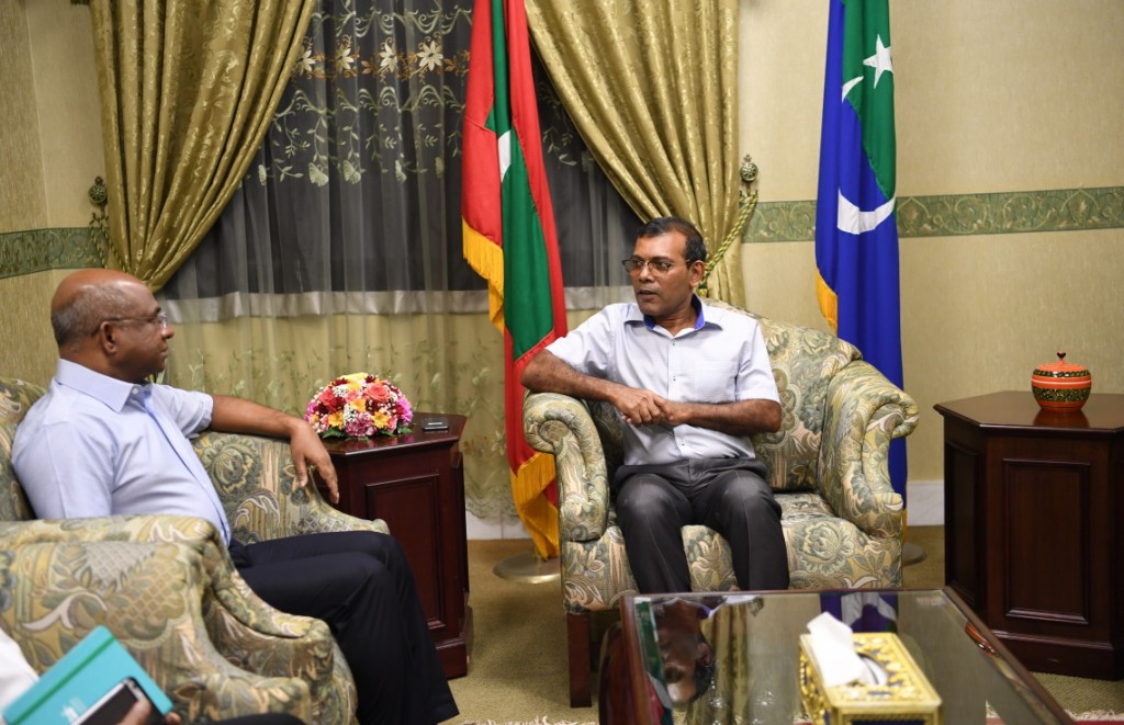 UNge aanmu majileehuge riyaasathu raajjein balahattaanee fahuruveri gaumehge gothugai: Majilis Raees