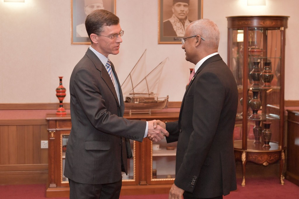 UK Ambassador makes farewell calls on President and Vice President