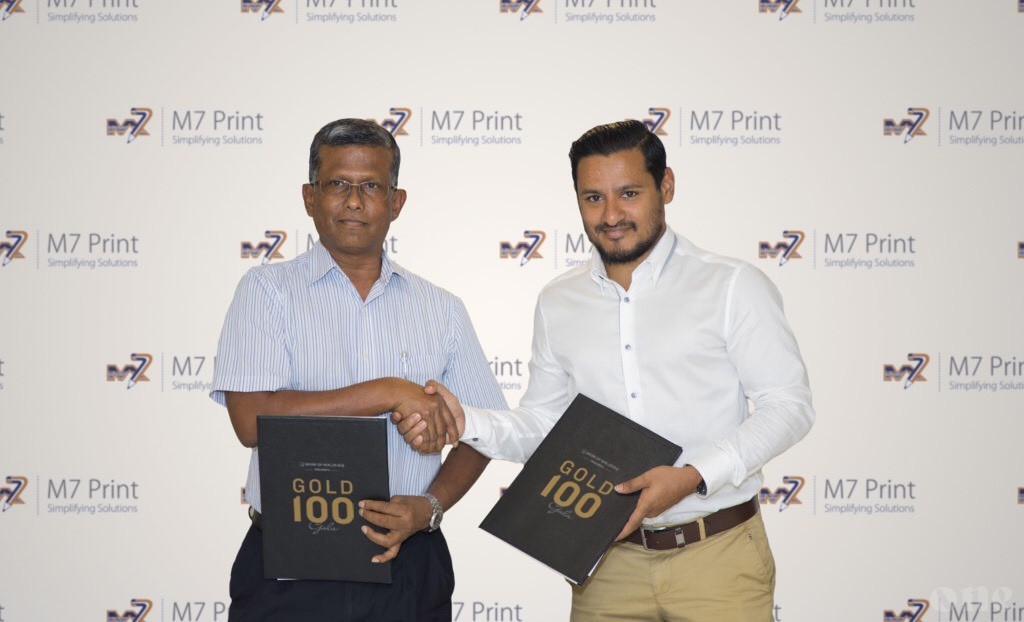 M7 Print chosen as Gold Partner of 'Gold 100' Award