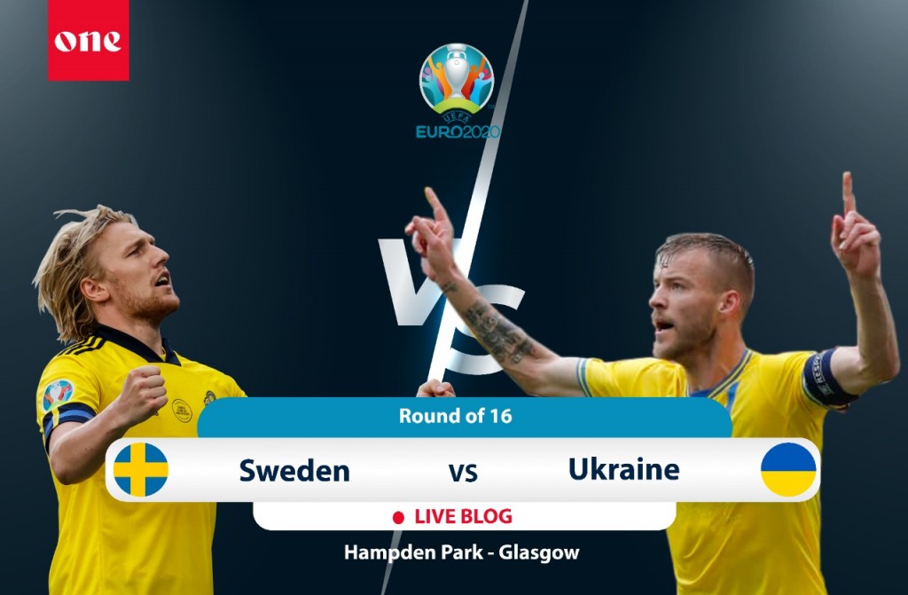 EURO 2020: Sweden 1-2 Ukraine