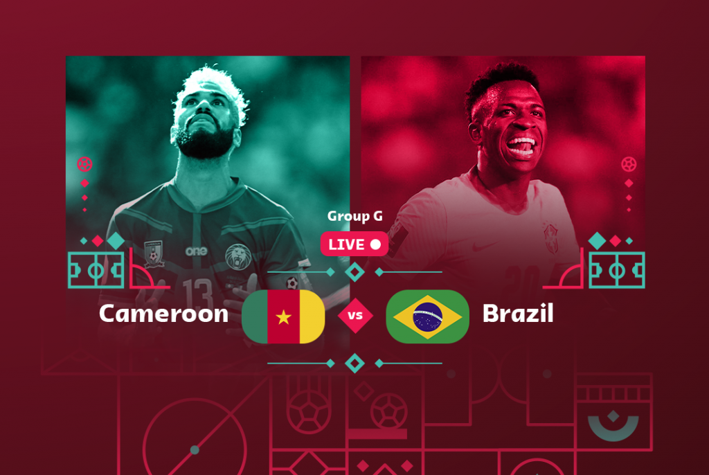 World Cup: Cameroon - Brazil