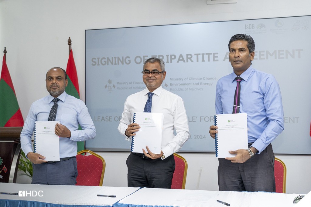 Hulhumale' gai waste transfer station eh hadhan ehbasvumugai soikoffi