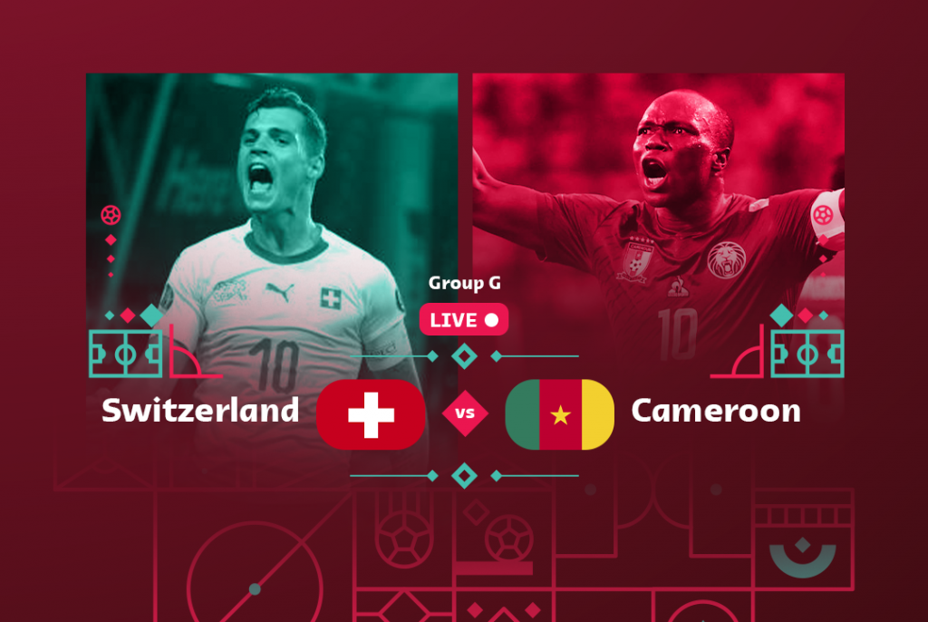 World Cup: Switzerland - Cameroon