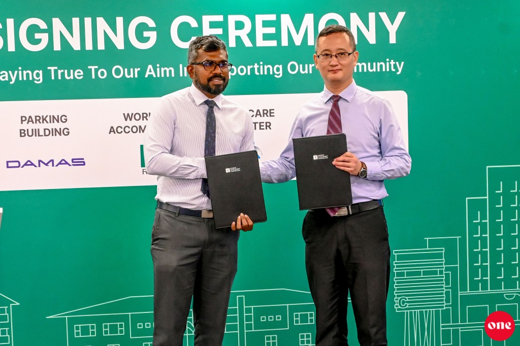 Hulhumale' gai 9,000 meehunge jaagaige labor accommodation akaai garage thah hingan auto center eh hadhanee