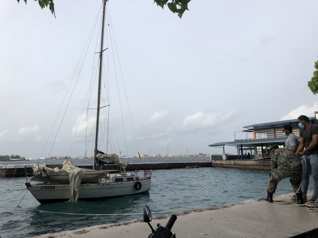 Beyruge yacht eh  haalugai jehi male' falhah vadhejje