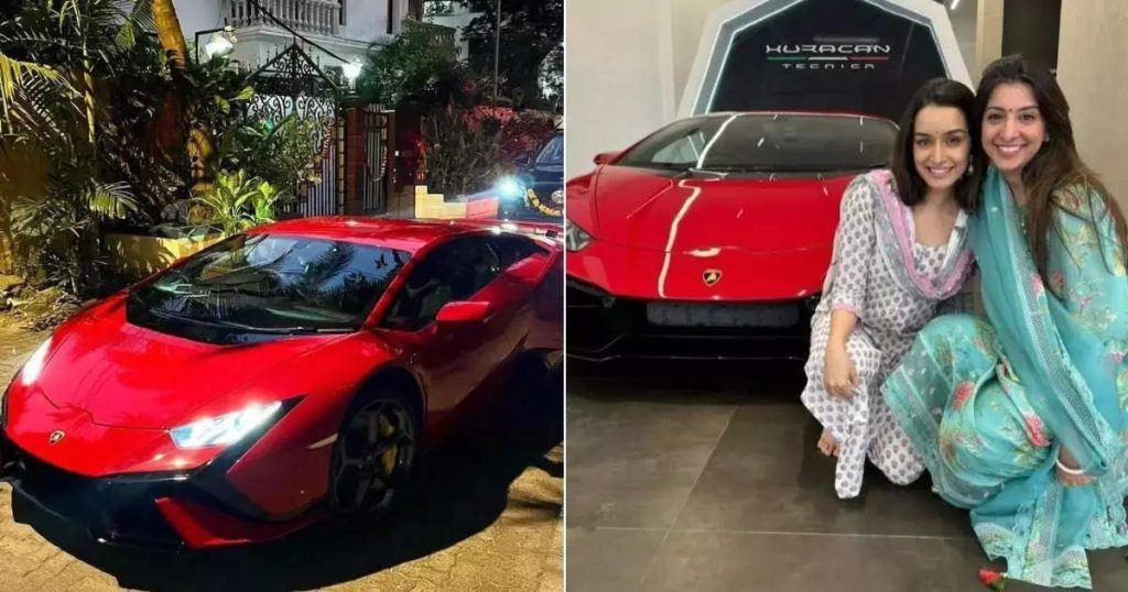 Shraddha Kapoor 4 crore ge Lamborghini eh ganefi