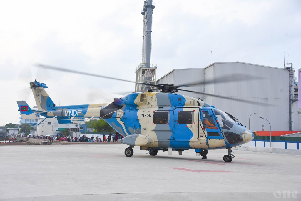 Raajjey gai helicopter ge hidhumaiy dheyne faraatheh hoadhan anna hafthaagai bid ah!
