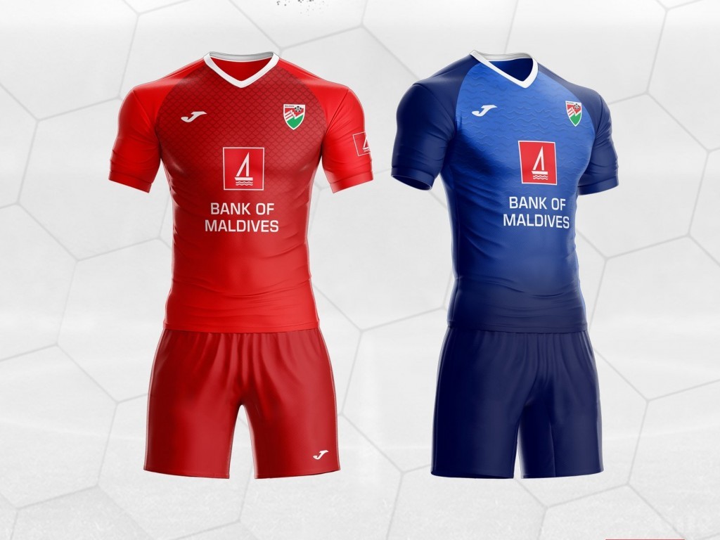 BML unveils new jerseys of National Football Team