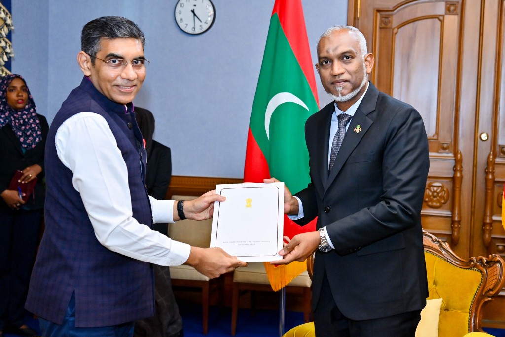 Modi ge dhauvathu gabool kuravvai, huvaa kuravvaa rasmiyyaathah Raees miadhu India ah vadaigannavanee