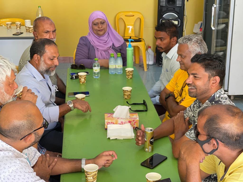 MDP ge candidate Rashid ge campaign ah Imran ves nukunnavaifi