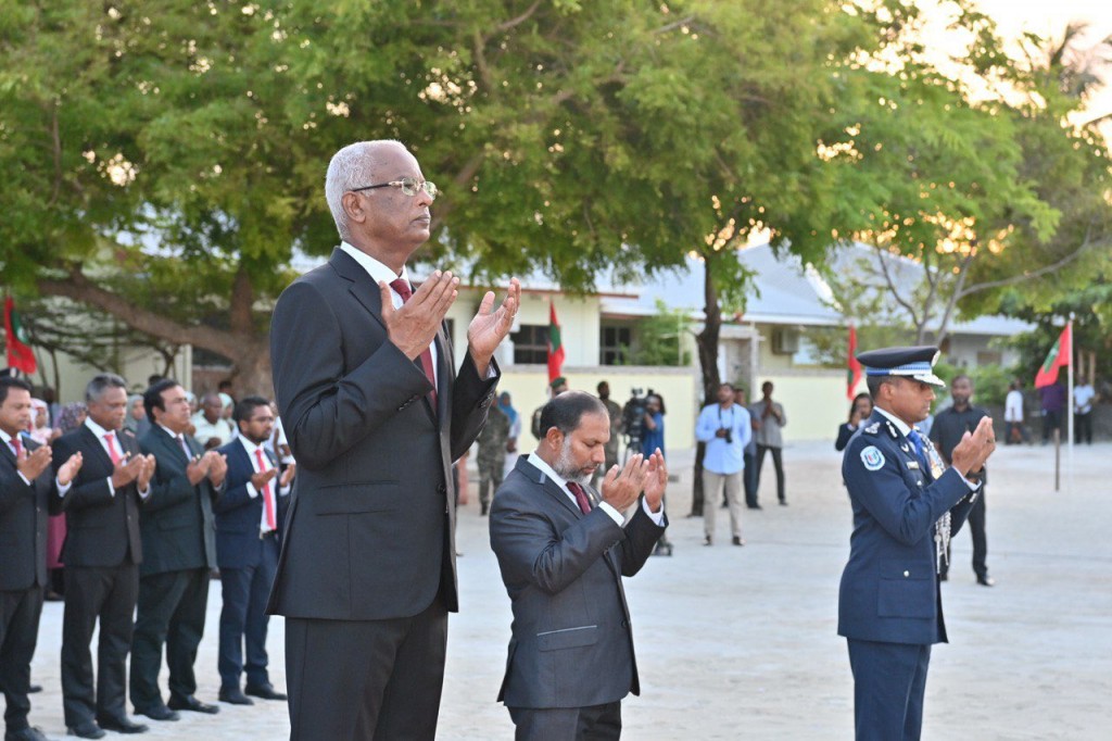 Qaumee dhuvahuge dhidhanegumuge haahssa ihthifaalugai Raees Solih baiverivevadaigenfi
