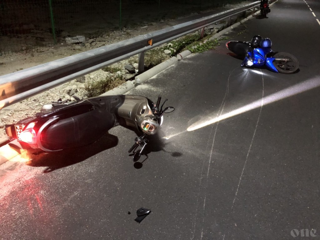 Four injured in dangerous accident on highway