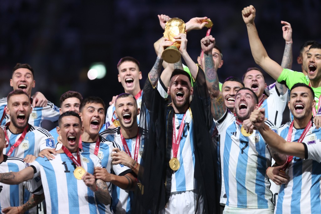 Photo: Argentina in World Cup ge thashi ufulaalun