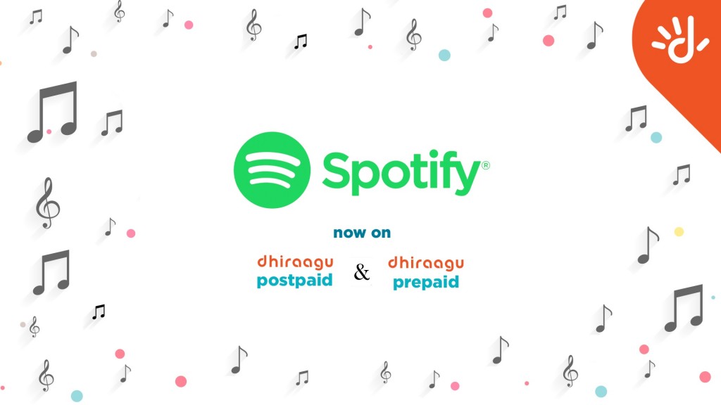 Dhiraagu customer innah spotify