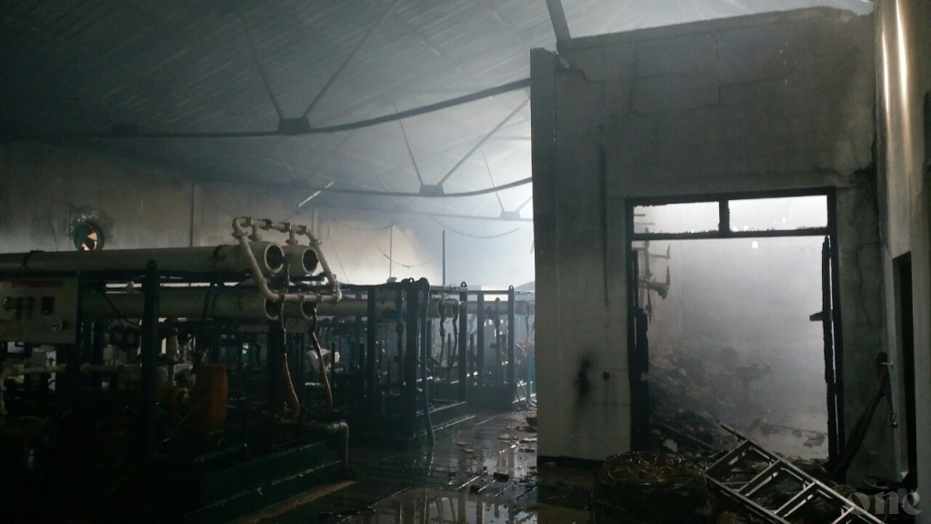Fire at Reethi Beach Resort
