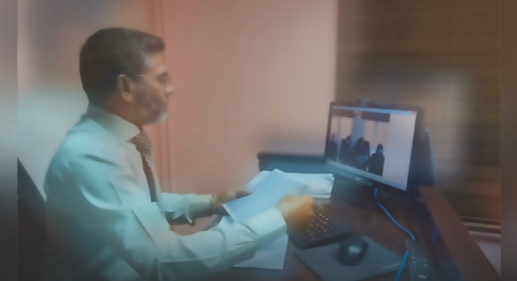 Raahjjeygai Video conference medhuverikoh enme gina kaiveni kohdhinee miadhu