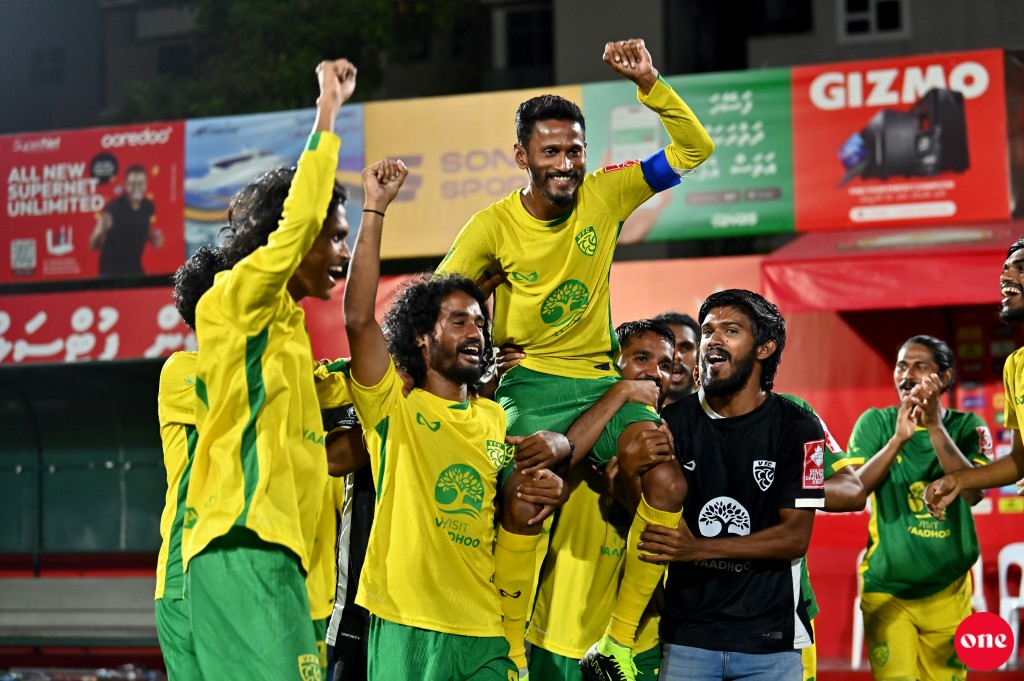 ވަން ފޮޓޯ: ގޯލްޑަން ފުޓްސަލް ޗެލެންޖް 2025ގެ ފޯރިގަދަ ޒޯން ފައިނަލްތައް