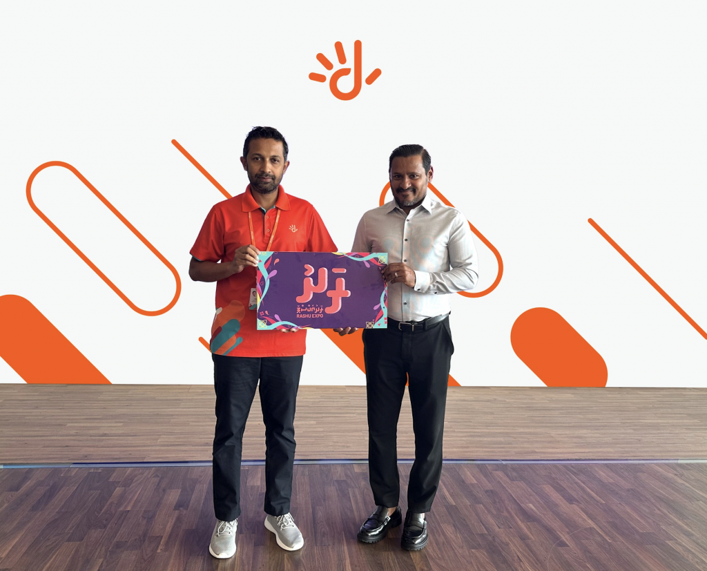 Rashu Expo ge title partner akah dhiraagu
