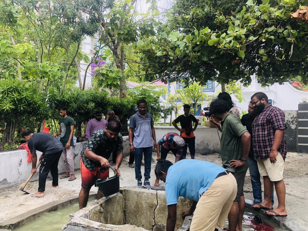 Heritage Ministry staff leads refurbish program at Hukuru Miskiy
