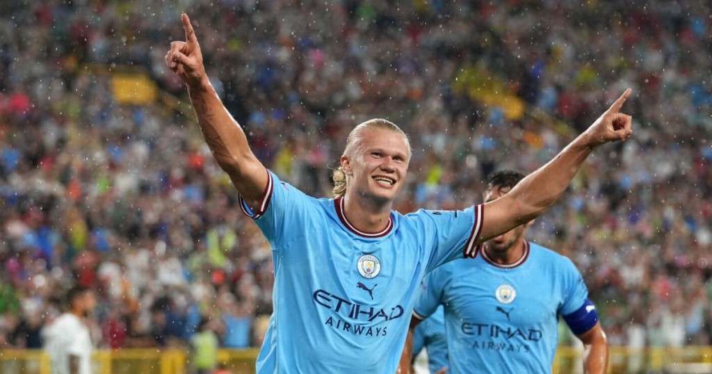Haaland City jersey gai furathama goal, ekuverikamuge Clasico Barca ah