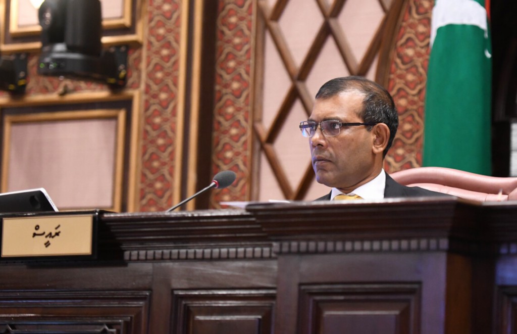 HIyaanaathuge massalathah belumakee Majlis ah libey baareh: Majlis Raees