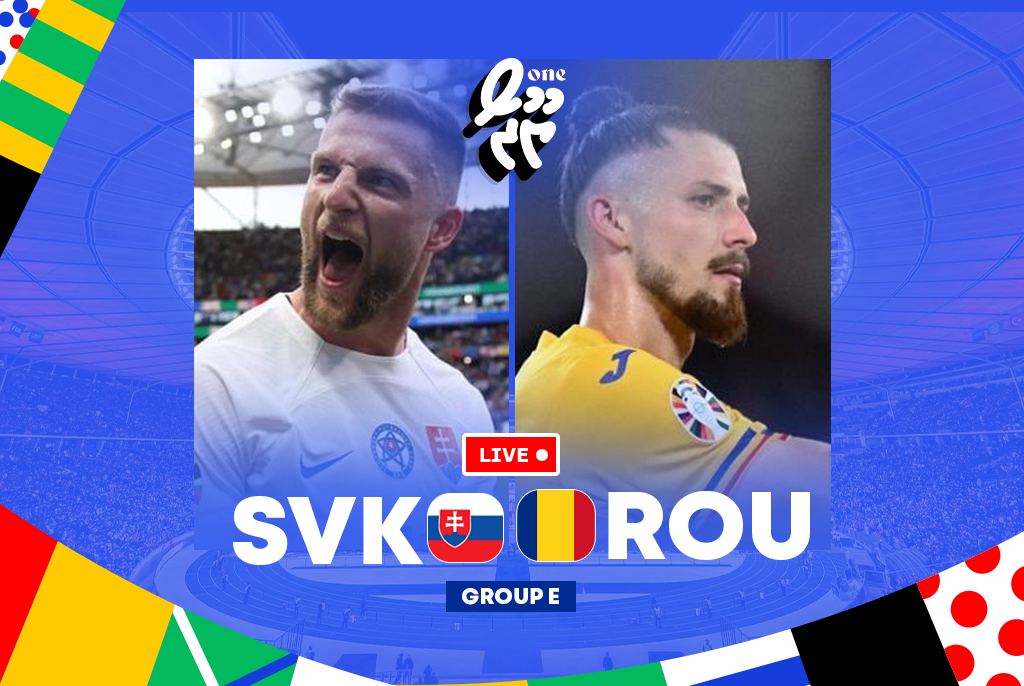 EURO 2024 Live: Slovekia 1-1Romania (Full Time)