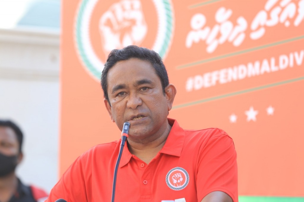 India Out campaign akee Yameen ge ownership campaign eh noon, eii Jalun salaamaiyvaan gengulhey tool eh: Shareef