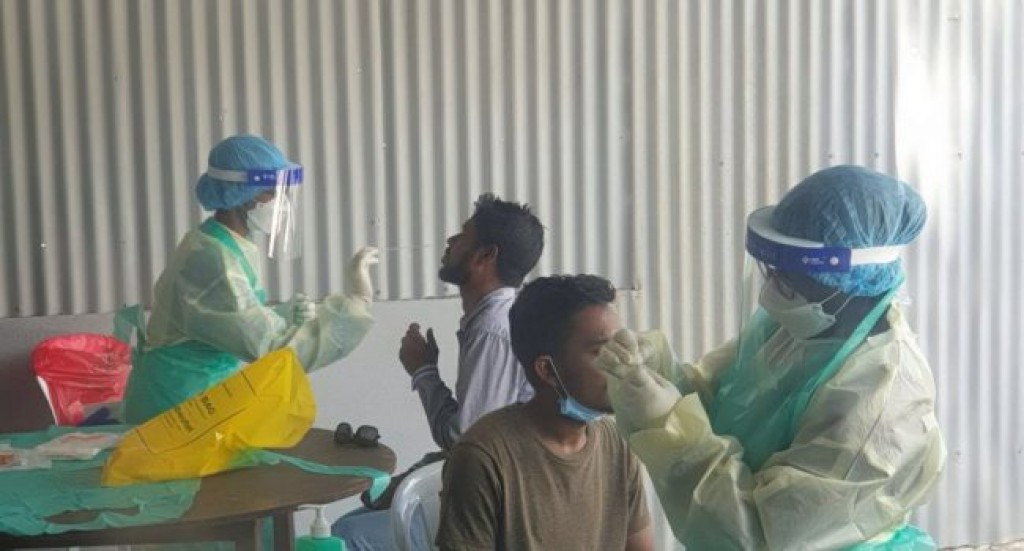 Hulhumale jalun Covid ah positive vee meehun rangalhu vumaai gulhigen ejalu aanmu haalathah genesfi