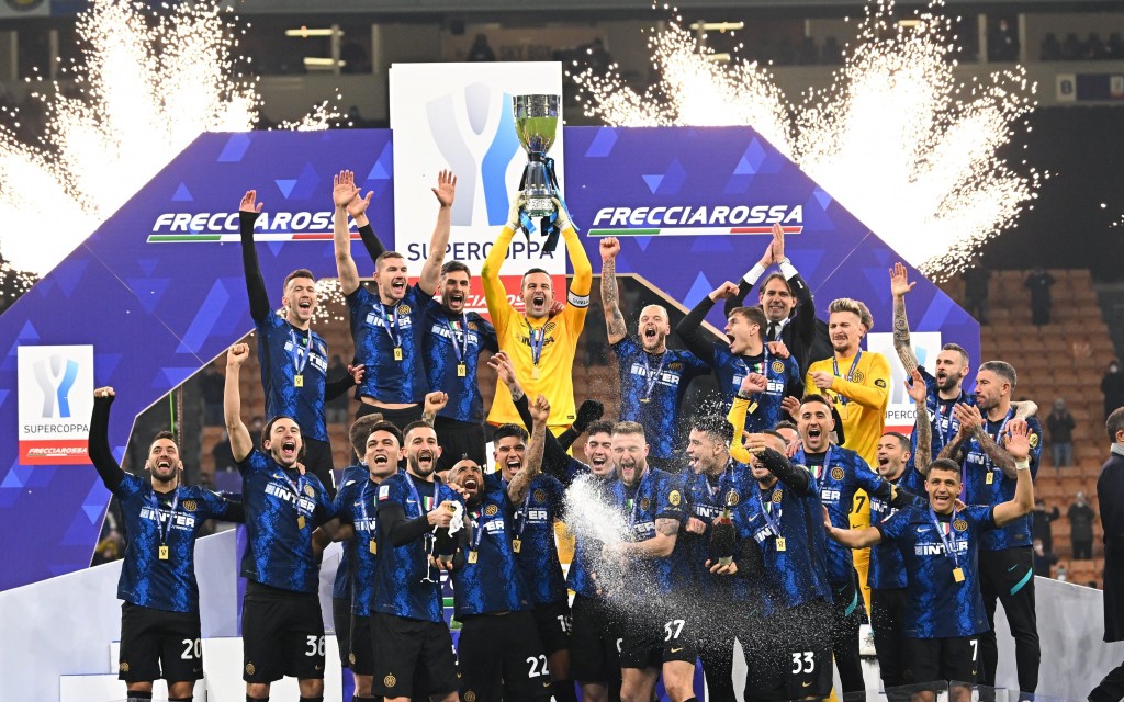 Fahu sikunthu Sanchez jehi goal in Juventus rovvaalai, Inter in 12 aharahfahu Super cup nagaifi