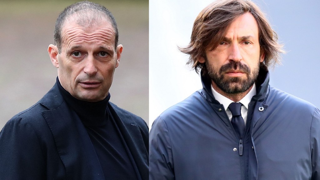 Pirlo vaki koh, Juventus ge Coach kamah anehkaaves Allegri